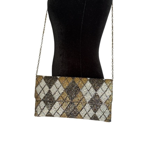 Clutch handbag with strap option - Picture 1 of 8
